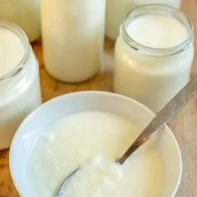 Iaurt din lapte de vaca